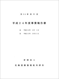 ＰＤＦ平成24年度事業報告・決算書